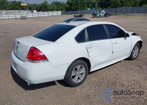 2012 Chevrolet Impala Ls from USA, damaged, VIN 2G1WA5E39C1185626